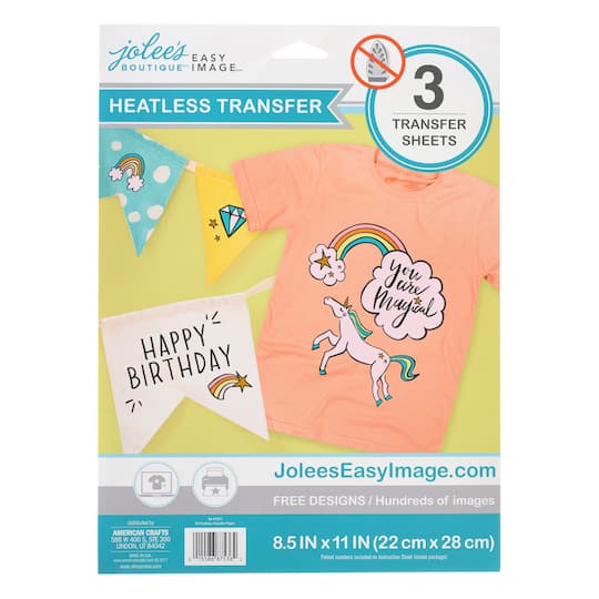 Jolee's Boutique® Easy Image® Heatless Transfers Michaels
